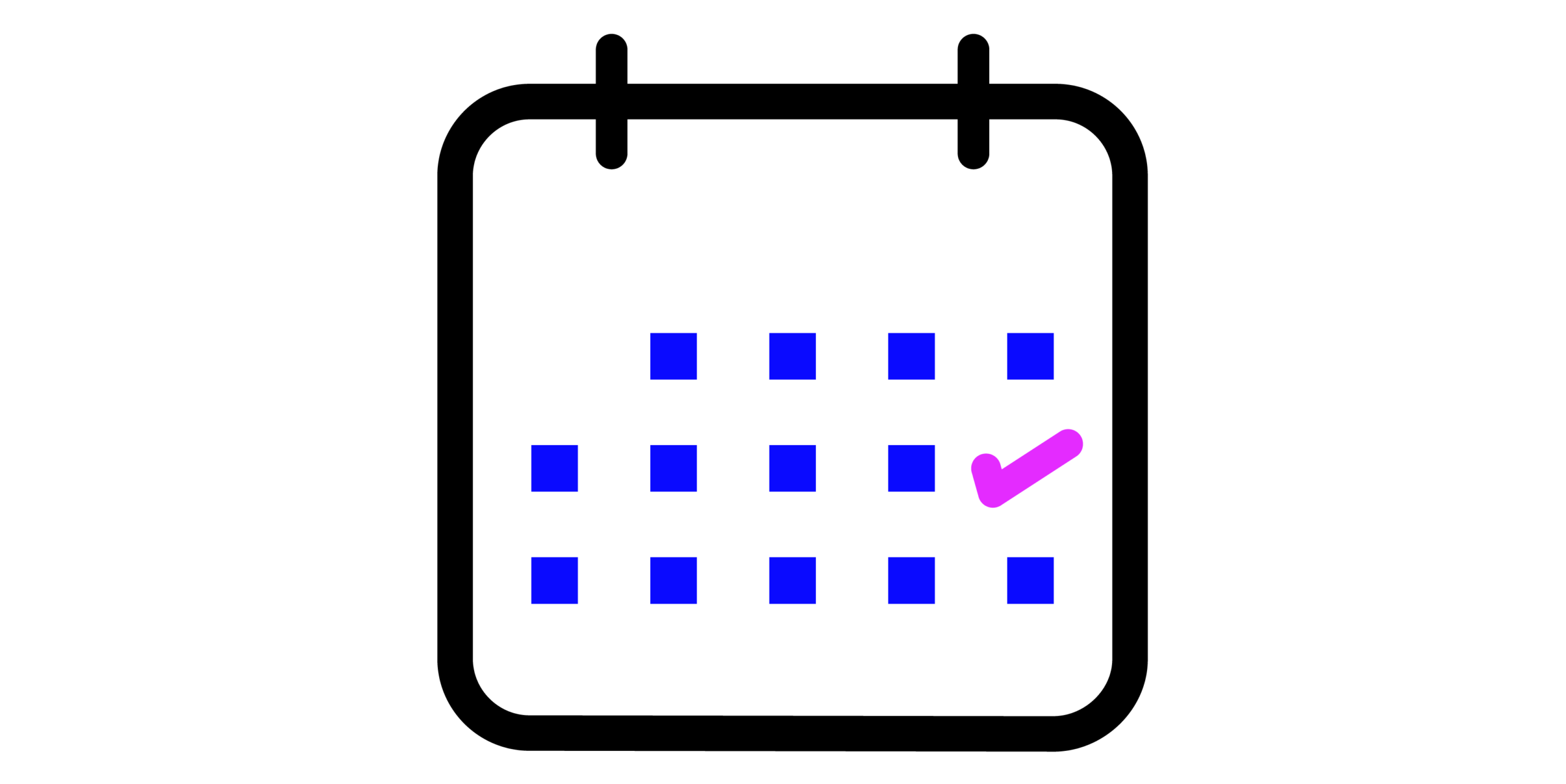 An icon of a calendar