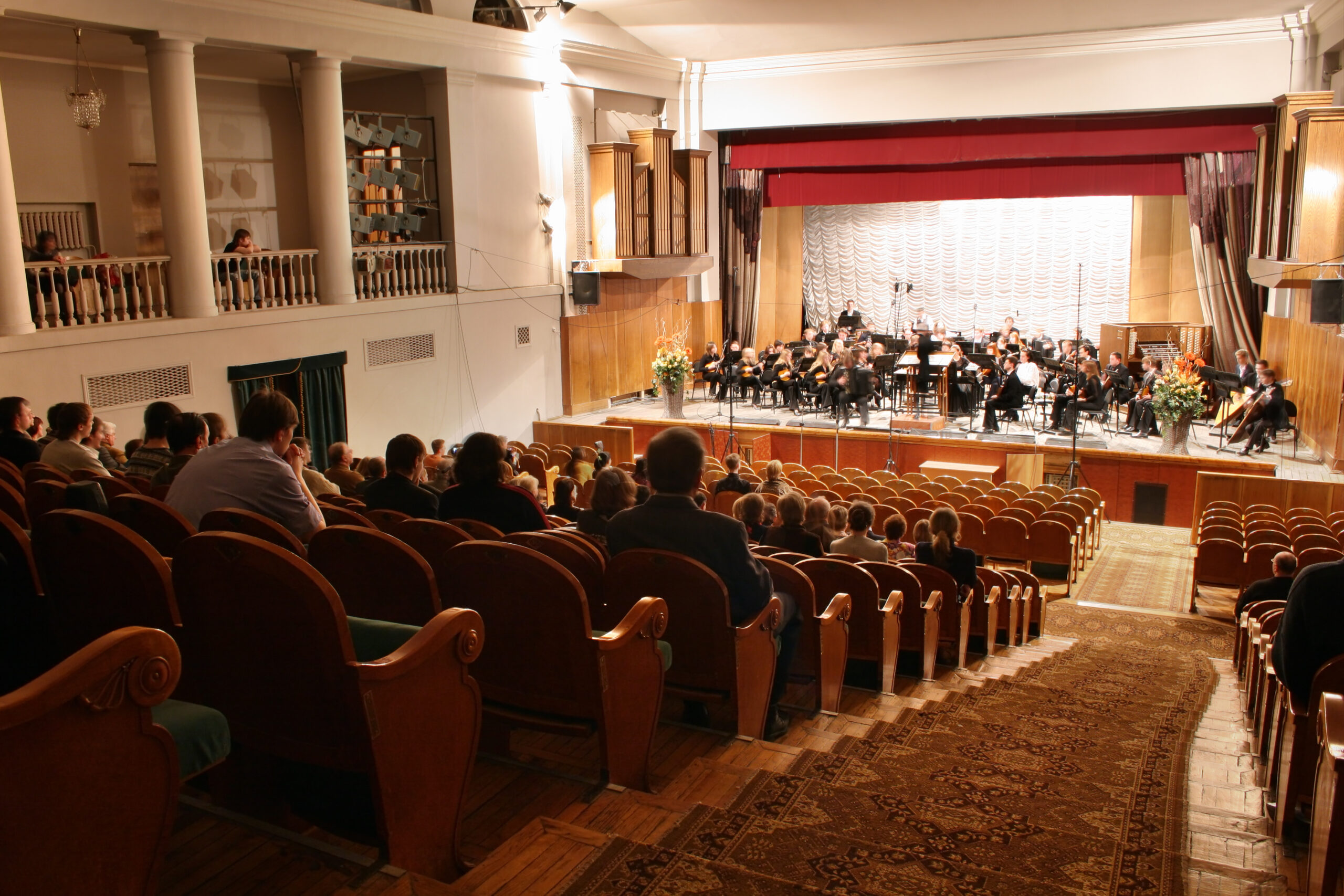 A concert auditorium